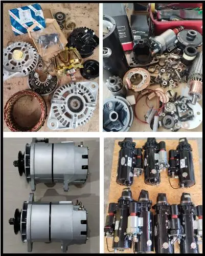 Komponen kecil engine alat berat